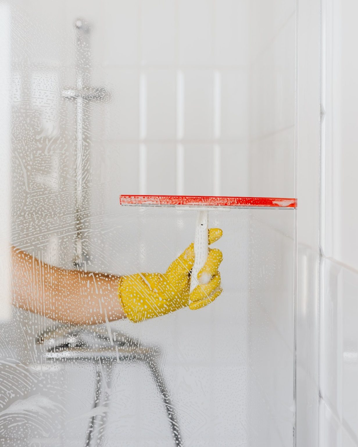 How to clean your glass shower Bespoke Frameless Glass